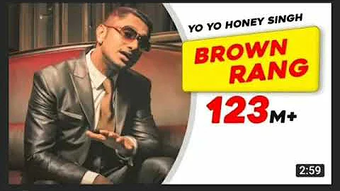 Brown rang || yo yo honey singh || India's no 1 song of 2012  || Audio version ||