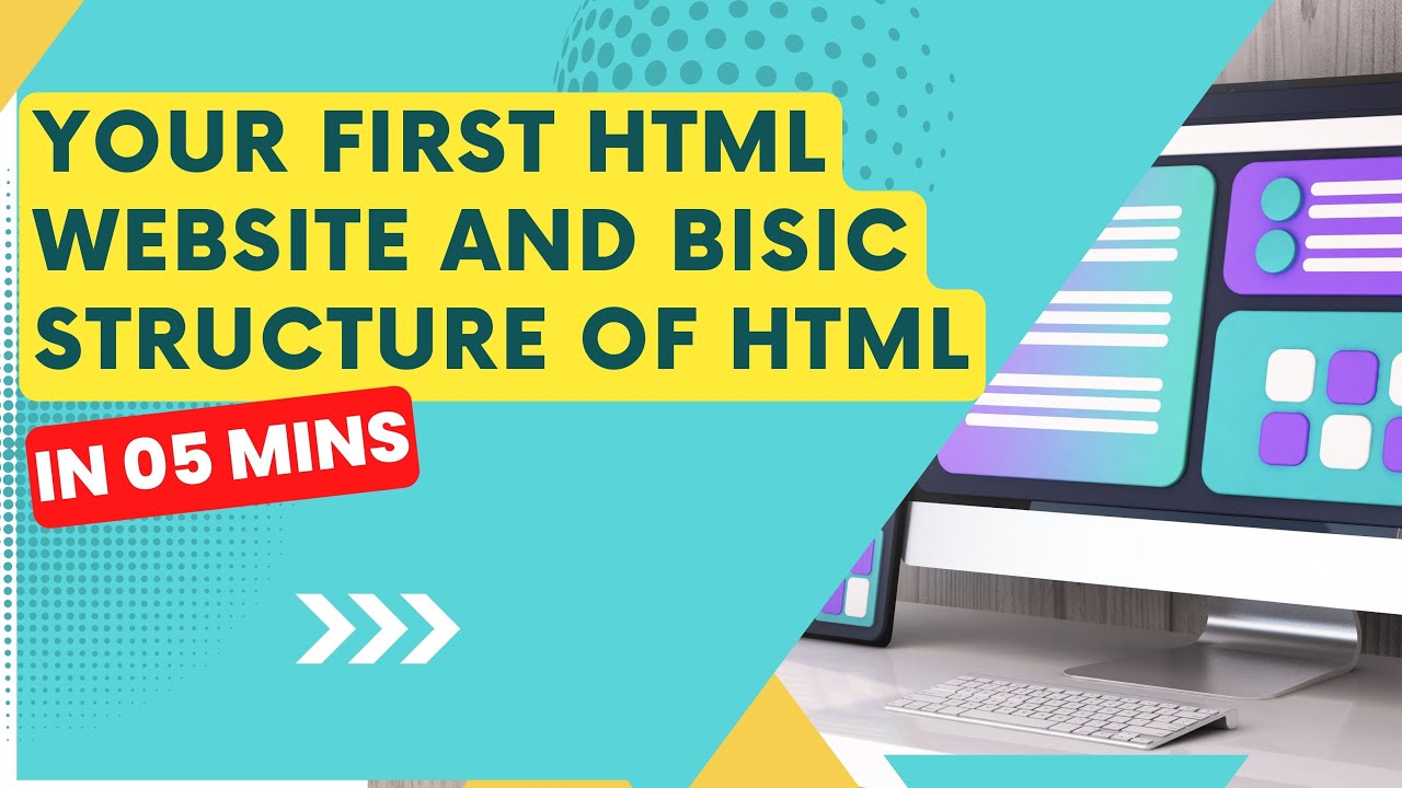 Your first website html and basic structure of html.programming teach