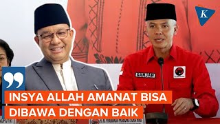 Anies Ucapkan Selamat atas Deklarasi Ganjar Jadi Capres PDI-P