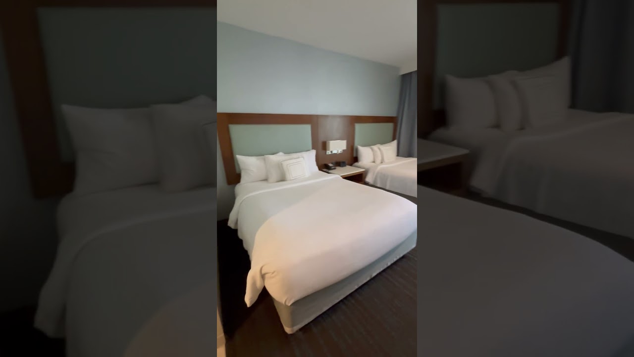 Kid suite with bunk beds, 1 bedroom studio suites with 2 queens. SpringHill Ste, Anaheim resort/Conv