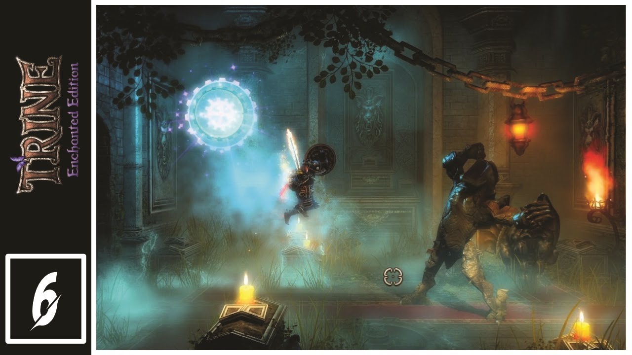 Trine Enhanced Edition | Hard Gameplay #6 (Crypt of the Damned)