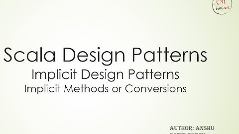 Implicit Methods 1 - Implicit Scala Design Pattern