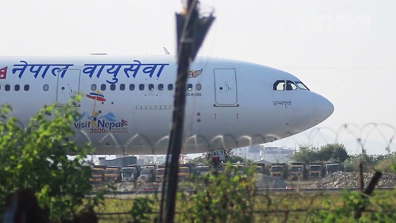 ✈️🇳🇵 Nepal Plane Spotting | CLOSE UP Takeoffs & Landings at Kathmandu’s Airport!