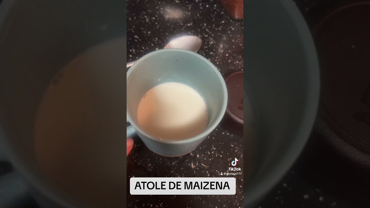 Atole de  maizena