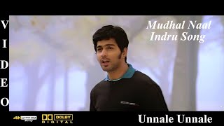 Mudhal Naal Indru - Unnale Unnale Tamil Movie Song 4K UHD Blu-Ray & Dolby Digital Sound 5.1