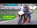 Aprilia rsv 1000 r lambitieuse italienne  apro moto magazine