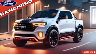 OFFICIAL Confirmed 2025 Ford Ranchero Pickup Truck  With Modern Style!