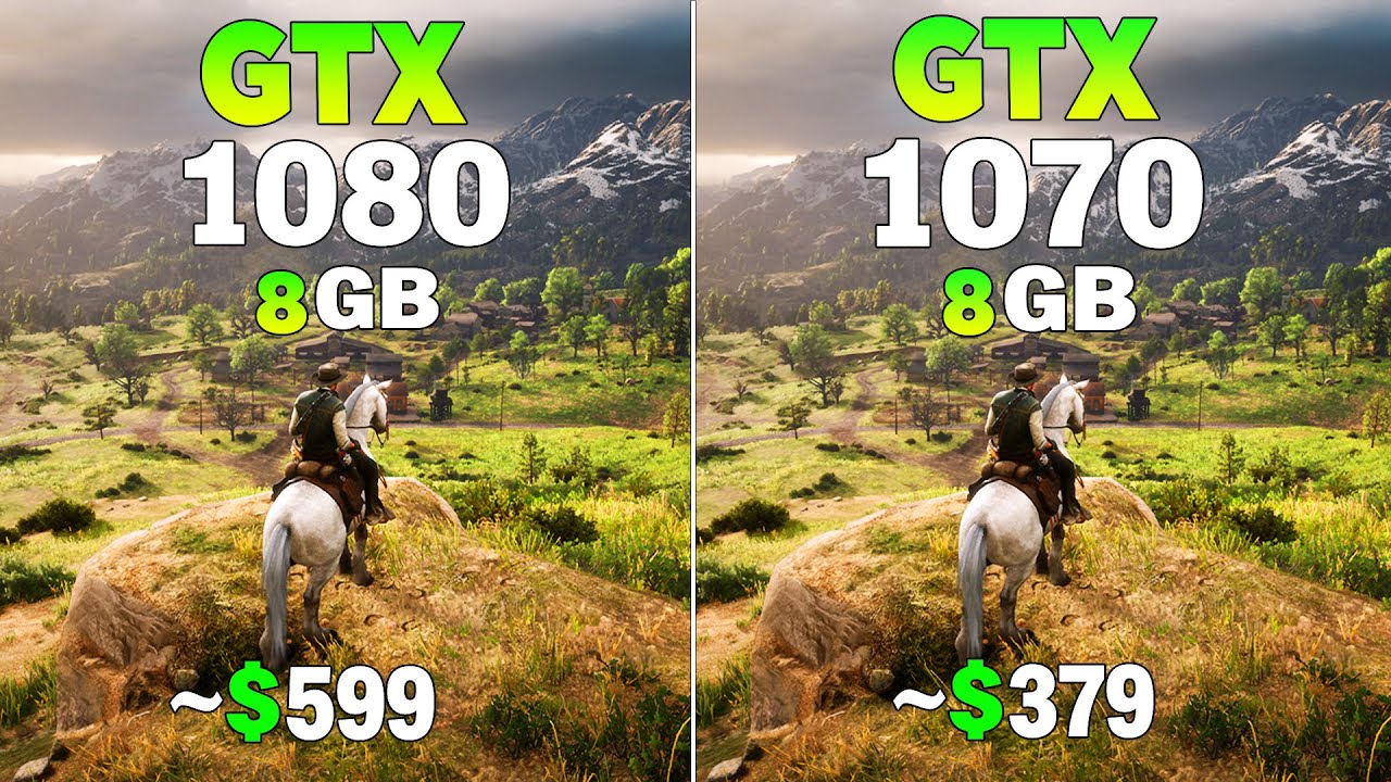 GTX 1080 vs GTX 1070 - Test in 8 Games - YouTube