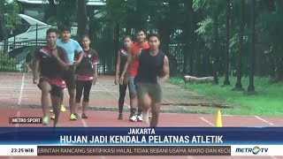 Tim Atletik Indonesia Siasati Latihan saat Musim Hujan