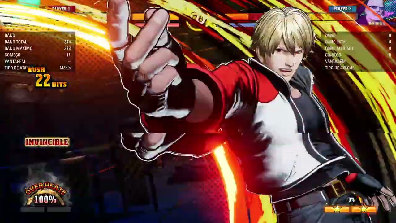 FATAL FURY: City of the Wolves ROCK HOWARD COMBO 24 HIT