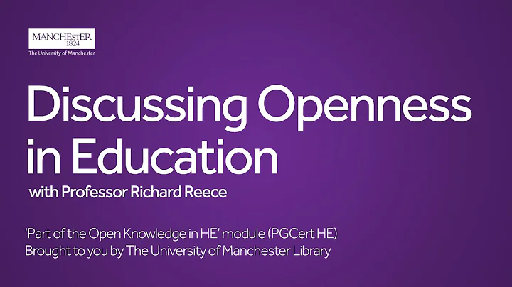 Discussing Openness in Education with Professor Ri...