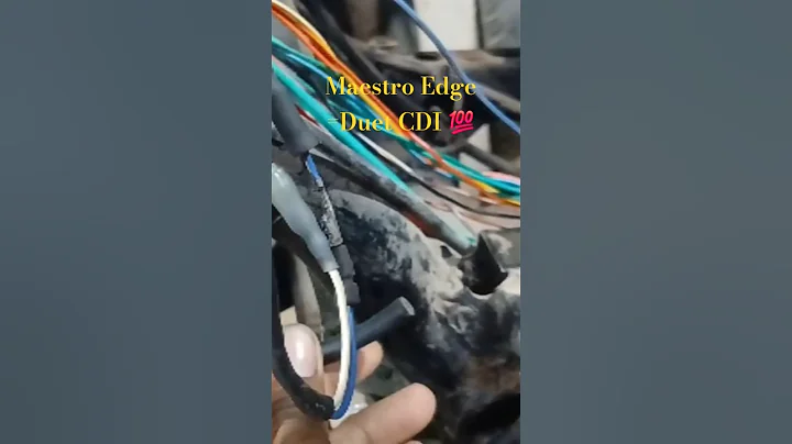 Maestro Edge Cdi Fitting Without OBD Code #Automobile #shorts #ytshorts #A D MECHANICAL Z Y X