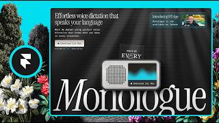 How We Designed Monologue's Landing Page With Framer