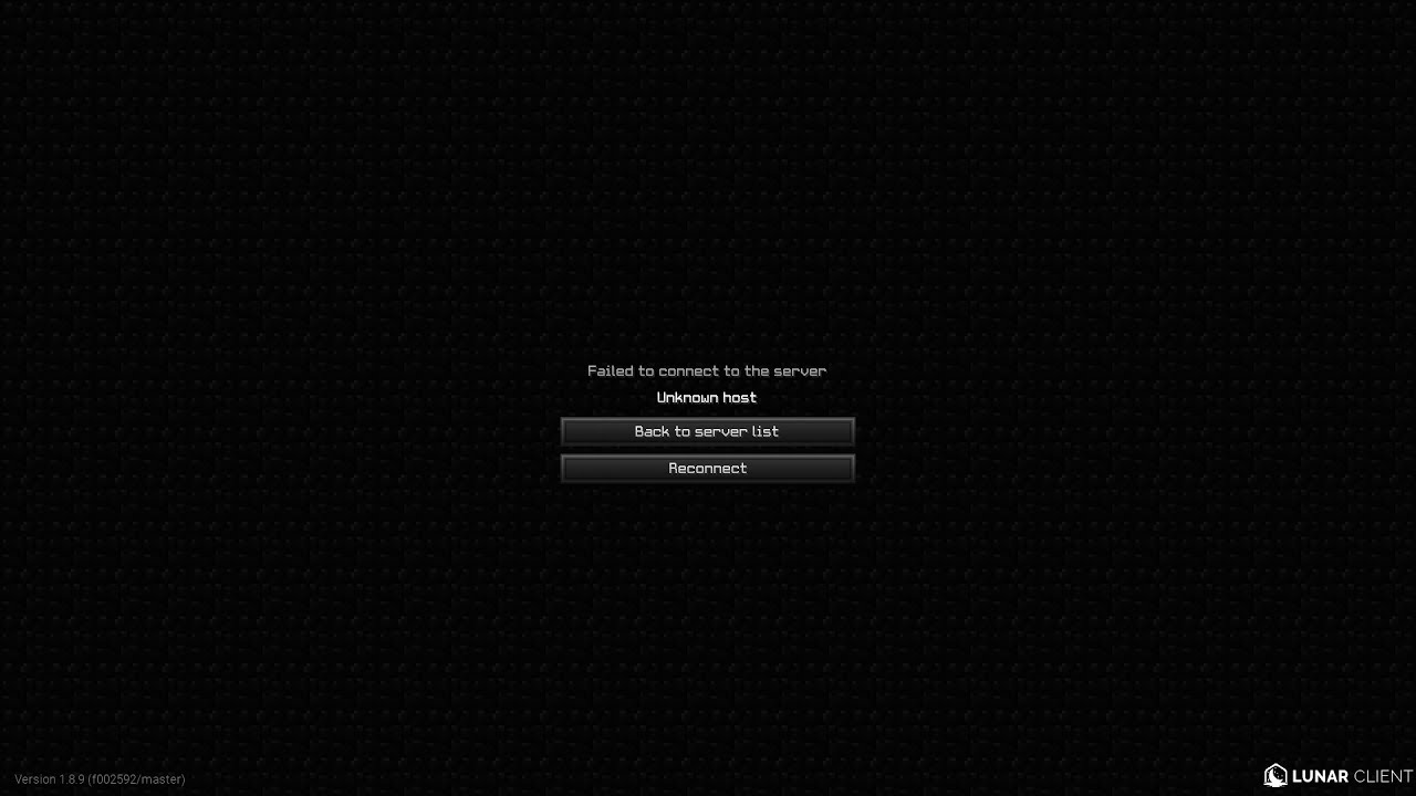 Unknown host na kokscraft poradnik jak naprawi youtube