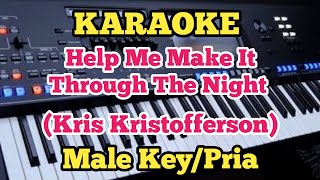 Help Me Make It Through The Night(Karaoke) - Kris Kristofferson