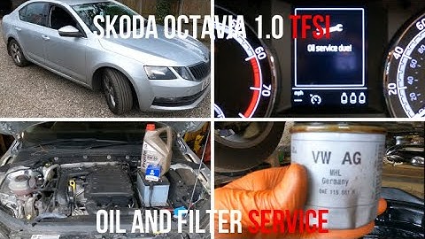Skoda Octavia 1.0 Oil And FIlter Service