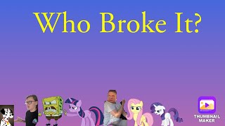Sbq10 Shorts Who Broke It? My Version