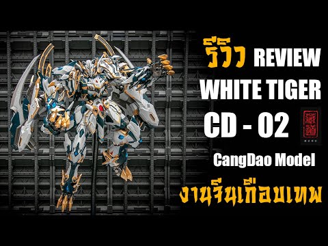 รีวิว CangDao Model CD - 02 White Tiger 1/72 เสือขาวงานจีนคุณภาพเกือบเทพ Review By Toytrick