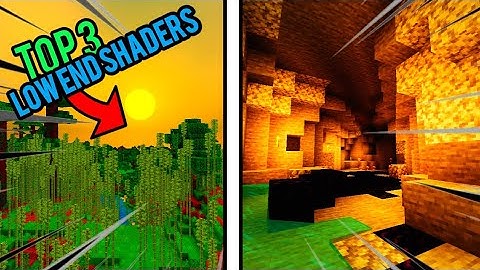 TOP 3 MCPE SHADERS FOR 2GB RAM DEVICE 1.16 (NO LAG)