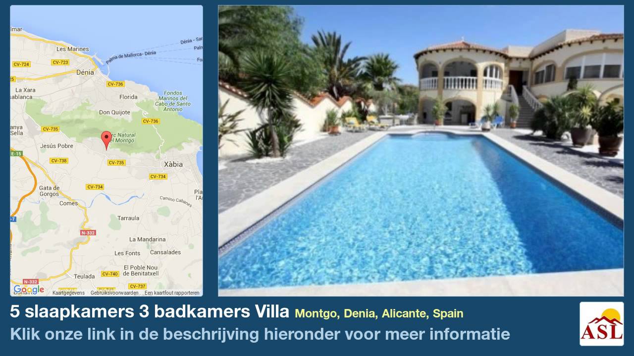 5 slaapkamers 3 badkamers Villa te Koop in Montgo, Denia, Alicante ...
