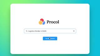 Procol - Next Generation Procurement Software screenshot 2