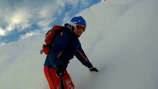 Powder Rossgasse Rauschberg mit dem Splitboard
