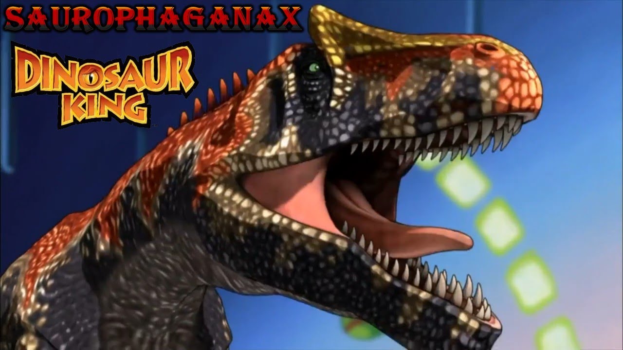 Dinosaur King saurophaganax screen time