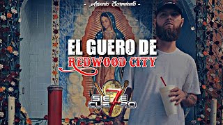 Video thumbnail of "(Letra) El Guero De Redwood City - Grupo Siete Cuatro (Video Oficial) (Banda 2019)"