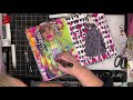 Quick art journal pages: Working through a block