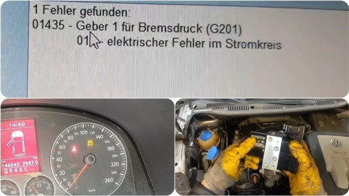 Capteur de pression, circuit de frein Audi Seat VW Skoda 8E0907597