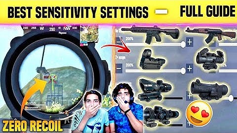 BEST SENSITIVITY SETTING IN PUBG LITE 0.22.0 UPDATE |HOW TO CONTROL RECOILE IN PUBG MOBILE LITE 2022