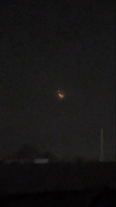 Ternyata diatas bulan itu adalah Planet Venus #viral
