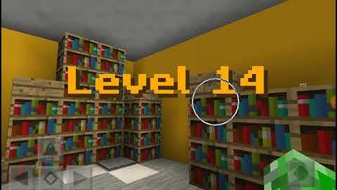 Finding buttons in rooms |MCPE find the button map