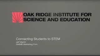 ORISE | Connecting Students to STEM