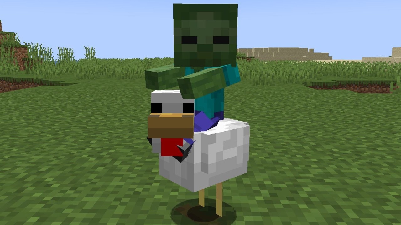 Майнкрафт но Я ЧИКЕН ЖОКЕЙ, а мой ДРУГ КУРИЦА