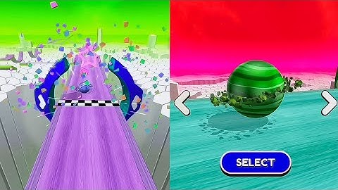 🪐🪐🌈Going Balls Game vs Reverse Video Gameplay iOS,Android New Update Part 812