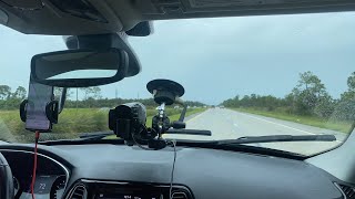LIVE STORM CHASE - Hurricane Ian Outer Bands in Florida