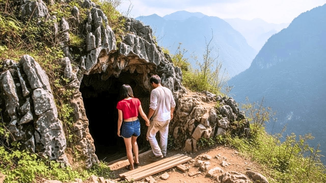 30 Days Trapped at 10,000 Feet — We Built a Home Inside a Mountain Cave 😱