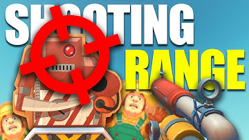NEW PARTS ALERT! Creating a Shooting Range! Scrap Mechanic