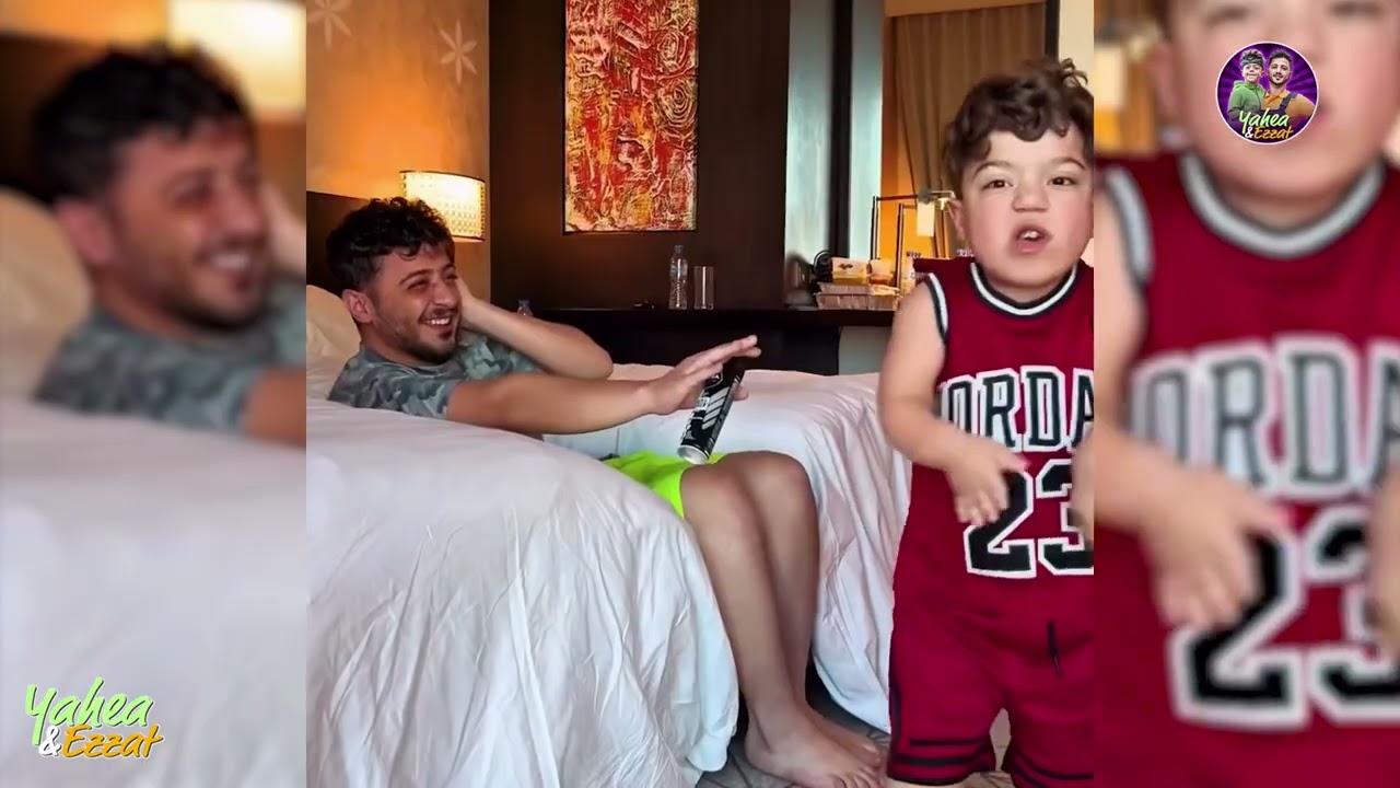 New challenge with brother 🤪😜 