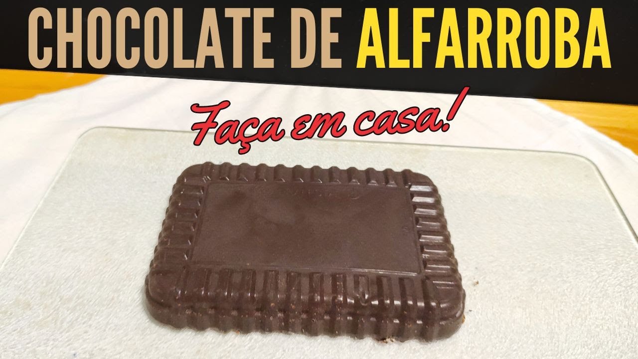 CHOCOLATE SEM CACAU! O VERDADEIRO CHOCOLATE DE ALFARROBA