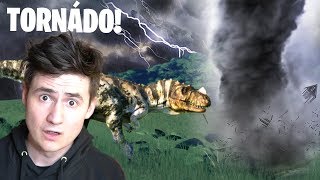 OBŘÍ TORNÁDO V PARKU! l Jurský Svět #9