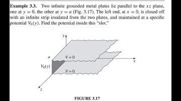 Example 3.3 /Separation of Variable/ Introduction to Electrodynamics by David J. Griffiths