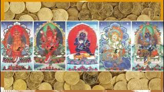 The Five Jambhala Mantra  give wealth