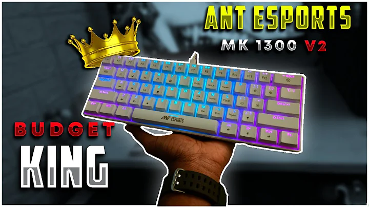 Ant sports MK1300 V2 | Budget Gaming keyboard | Per key RGB Keyboard Under Rs1400 | Segment King