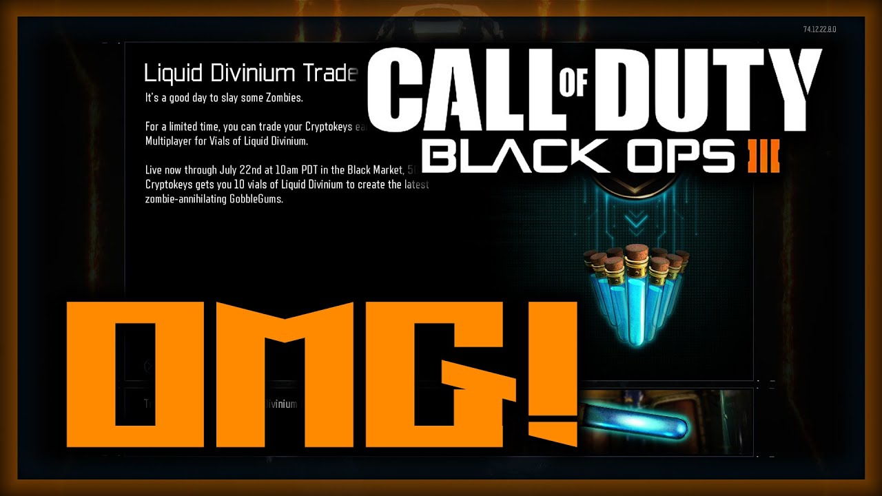 Black Ops 3 - NEW LIQUID DIVINIUM TRADE!! HOW TO TRADE IN BLACK OPS 3!!