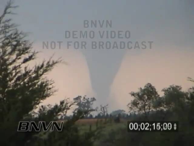 5/29/2004 Harper County Kansas Tornado Video.