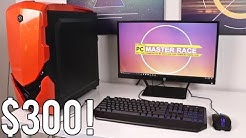 COMPLETE $300 Gaming Setup for BROKE PC Gamers!