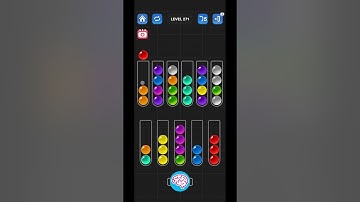 Lv 271 Ball Sort Puzzle - Color Game / 顏色分類遊戲 / ボールソーティングパズル (Guru Game)  #ballsortpuzzle
