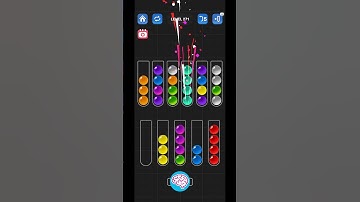 Lv 271 Ball Sort Puzzle - Color Game / 顏色分類遊戲 / ボールソーティングパズル (Guru Game)  #ballsortpuzzle